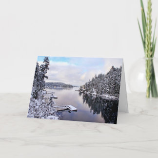 Carte Winter Picture of Snow