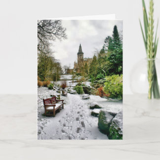 Carte Wintry Scene Christmas Card