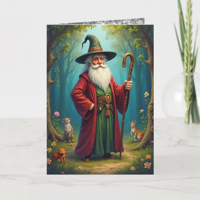 Carte Wise WIzard 2 (citation à l'intérieur) (Devant)