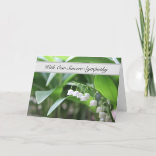 Carte With Our Sincere Sympathy - Words Are Not Enough