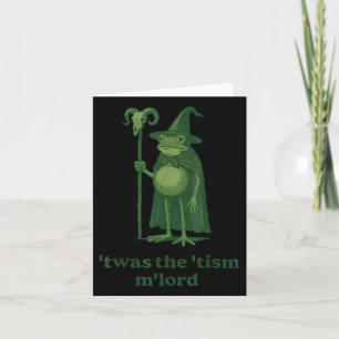 Carte Wizard Meme Tis The Tism Mlord Frog Autism Award