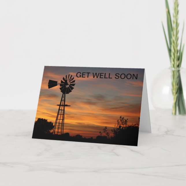 Carte Wmill Get Well (Devant)