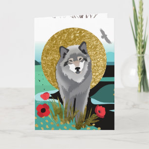 Carte WOLFMOON AURA - Panier d'art pour loups