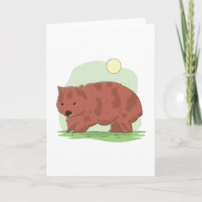 Carte Wombat (Devant)