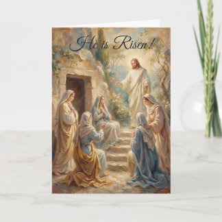 Carte Women at the Garden Tomb Easter Card