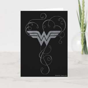 Carte Wonder Woman logo Beauty Bliss