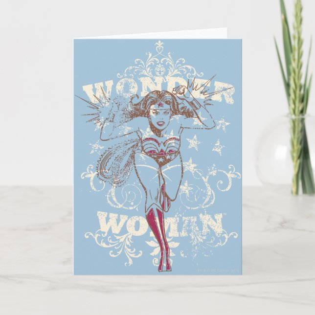 Carte Wonder Woman Pow (Devant)