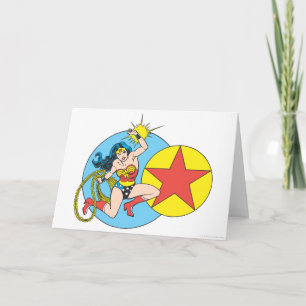 Carte Wonder Woman Red Star