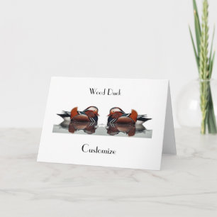 Carte Wood Duck