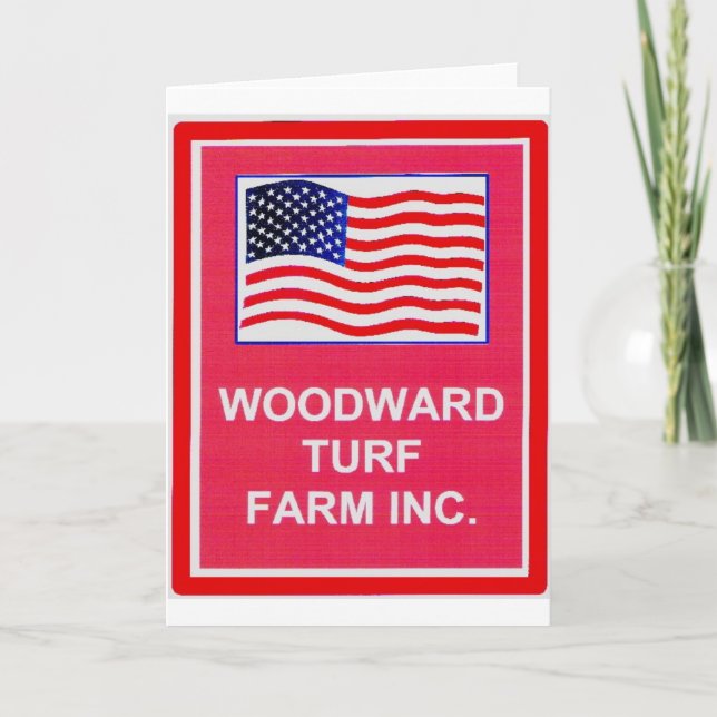 CARTE WOODWARD TURF FARM INC. (Devant)
