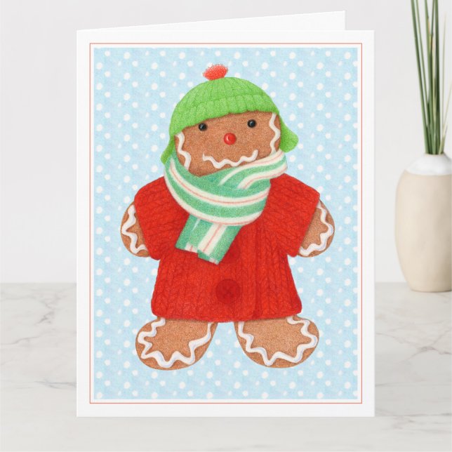Carte WOOLIE GINGERPREAD Big Christmas Card (Devant)