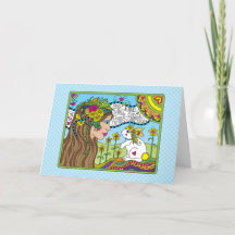 Carte Word_Greeting unique