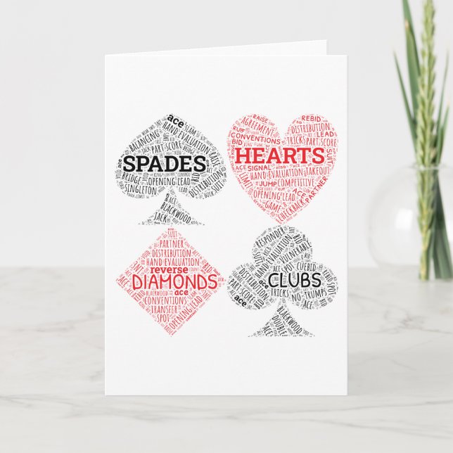 Carte Wordart du lecteur de pont de contrat (Devant)