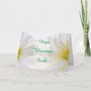 Carte Words Comfort Daisy S'Apprécier