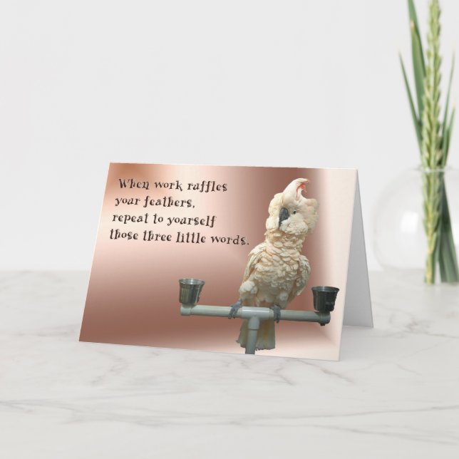 Carte Work Ruffle (Devant)