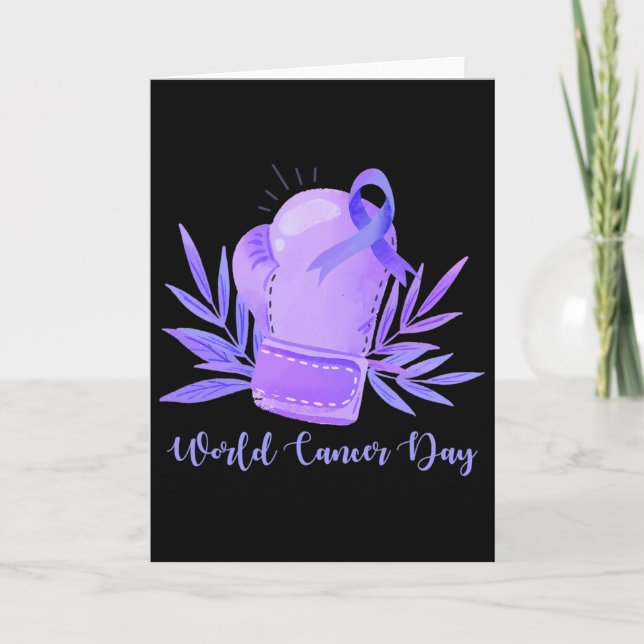 Carte World Cancer Day 4th February 1  (Devant)