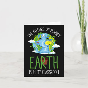 Carte World Jour des terres Planet Enseignants Clroom Fu