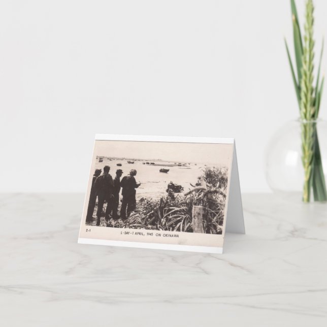 Carte World War Two American Soldiers (Devant)