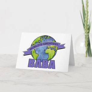 Carte World's Greatest Baba