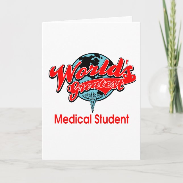Carte World's Greatest Medical Student (Devant)