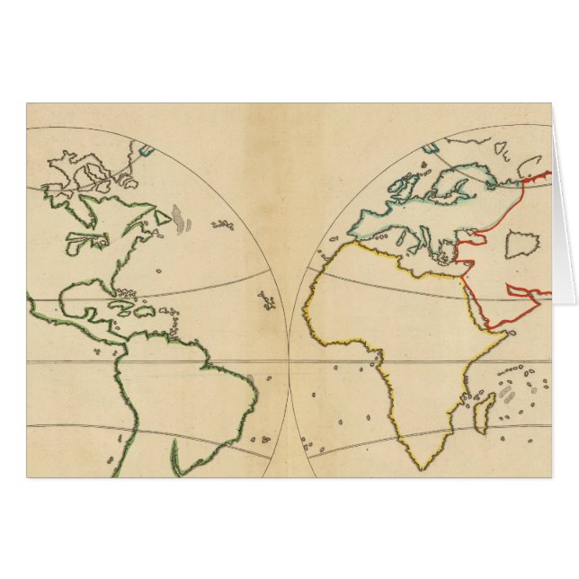 Carte Worlp avec 5 zones (Devant horizontal)