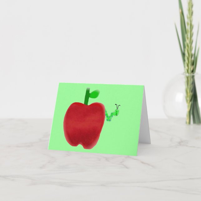 Carte Wormy Apple (Devant)