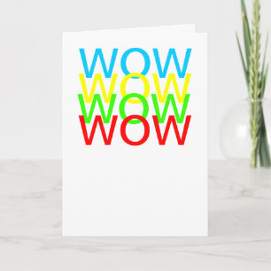 Carte wouah ! ! ! Ce n'est pas ton anniversaire ! ! !