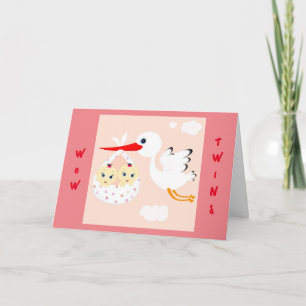 CARTE WOW DE TWINS ! DOUBLE LE PLAISIR ET LES SURPRISES 