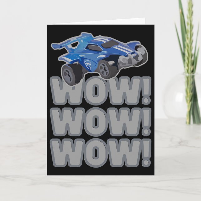 Carte Wow! Wow! Wow! Jeu de foot Rocket  (Devant)