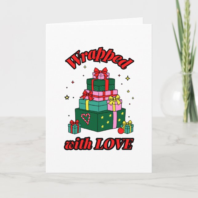 Carte Wrapped with Love (Devant)