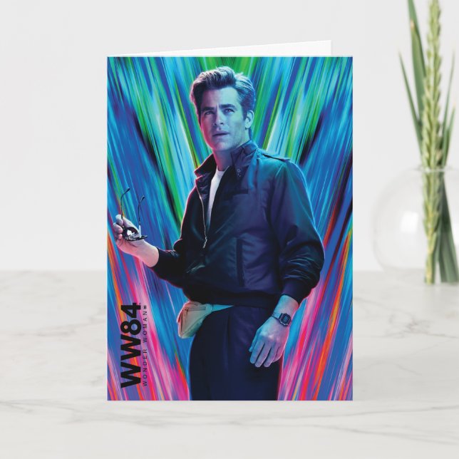Carte WW84 | Blue-Green Steve Trevor Kaleidoscope (Devant)