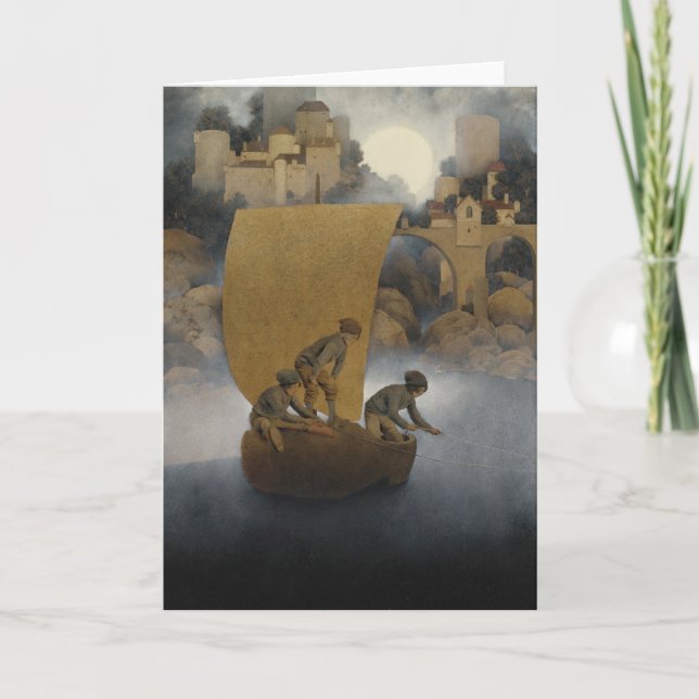 Carte Wynken, Blynken et Nod (Devant)