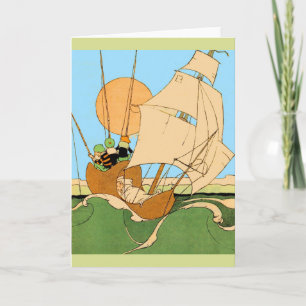 Carte Wynken, Blynken et signe d'assentiment