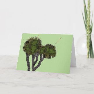 Carte Xanthorrhoea en vert