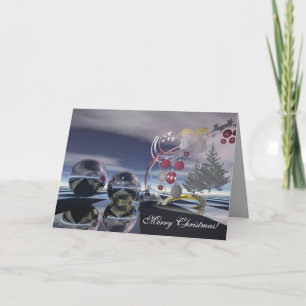 Carte Xmas surréaliste