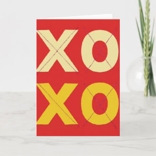 Carte Xoxo Bisous Et Câlins