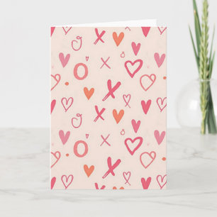 Carte Xoxo Cœurs d'Amour