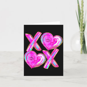 Carte Xoxo Cœurs Saint-Valentin Femmes Filles Vday
