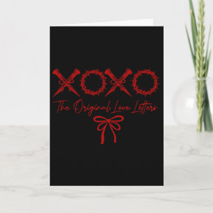 Carte Xoxo Les Lettres d'Amour Originales de la Saint-Va