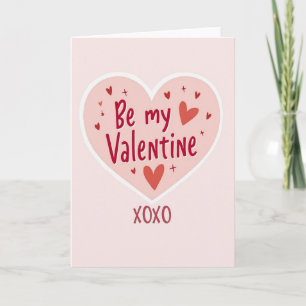 Carte Xoxo pour la Saint-Valentin