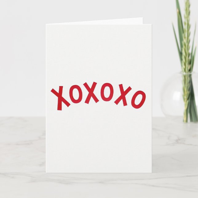 Carte Xoxoxo du cœur (Devant)