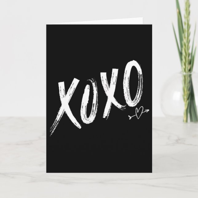 Carte Xoxoxo Saint-Valentin Février Célébrations  (Devant)