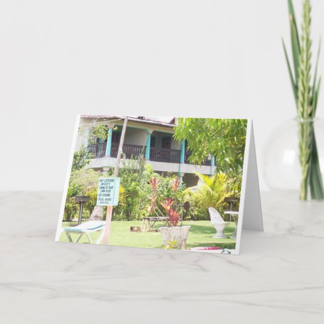 Carte XTABI Negril Jamaïque (Devant)