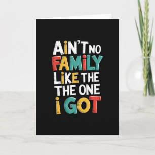 Carte Y'a pas de famille comme celle que j'ai Famille as