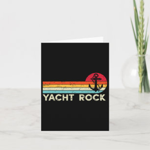 Carte Yacht Rock vintage