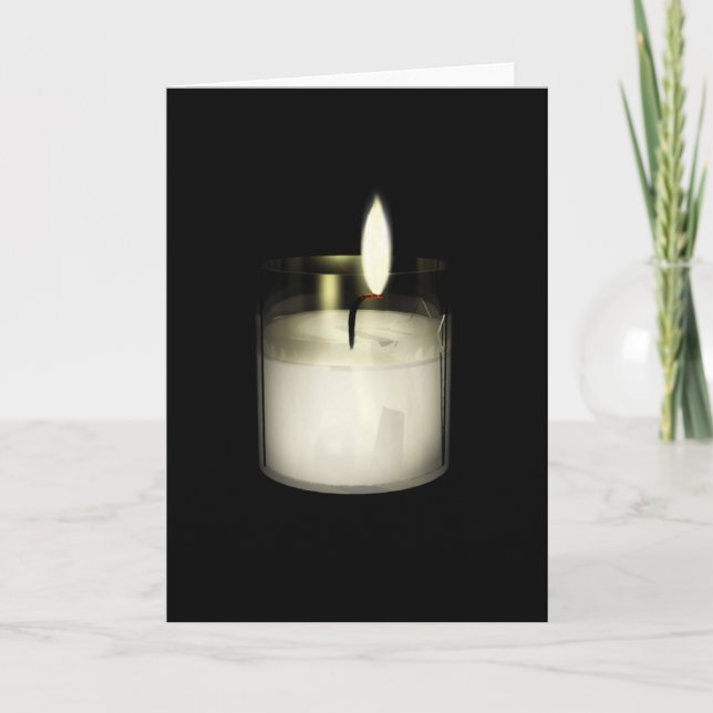 Carte Yahrzeit (Devant)