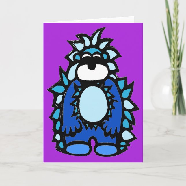 Carte Yardley the Yeti - note card (Devant)