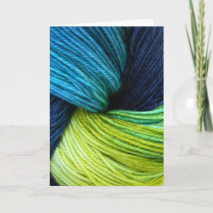 Carte Yarn, Greeting card, Note for knitters