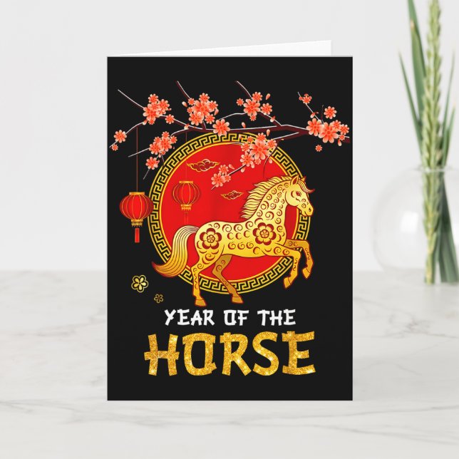 Carte Year Of The Horse 2026 _2  (Devant)