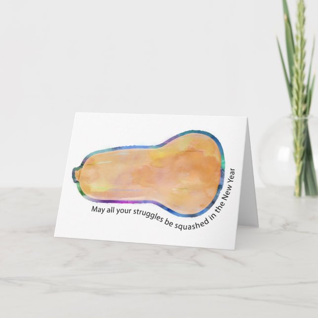 Carte Yehi Ratsones Bénédiction de la courge (Devant)